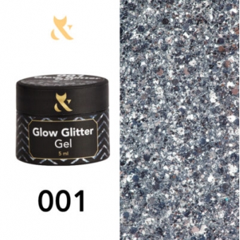 F.O.X Glow Glitter Gel 001